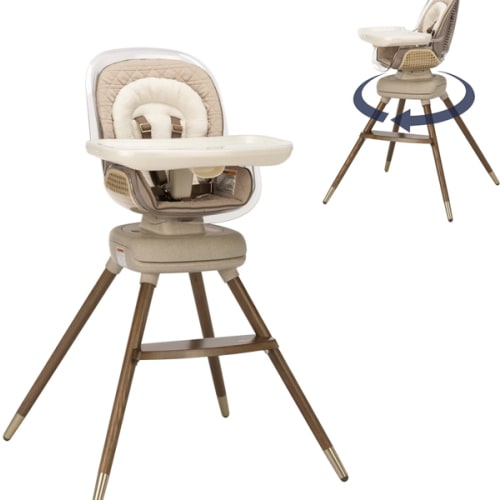 Maxi-Cosi Kiskadee 360 Rotating High Chair - Natural Heritage – Albee Baby