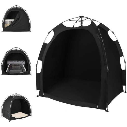 Large Blackout Outdoor Camping Tent, Indoor/Outdoor Multi-Purpose Camping Tent, Portable and Quick Installation, Blackout 95%