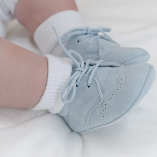 Baby Boy Blue Suede Shoes │ Baby Beau & Belle – Baby Beau and Belle