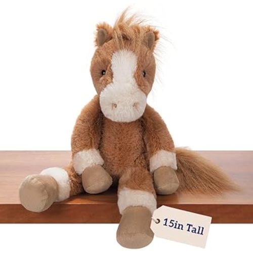 Vermont Teddy Bear Horse Stuffed Animal 15" | USA Bear Hospital Care