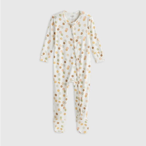 Bamboo Footie Pajama - Baby in Yummy Donuts