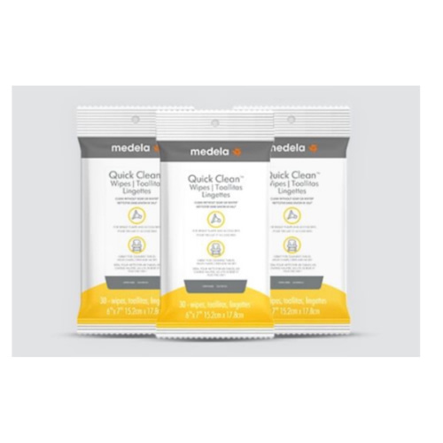 Breast Feeding Supply- Quick Clean™ Breast Pump & Accessory Wipes