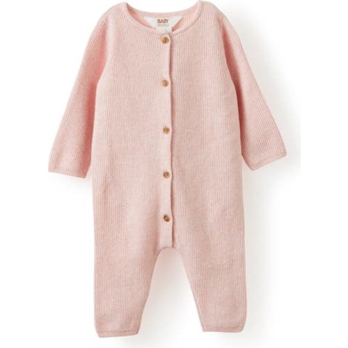 Organic Knit Long Sleeve All In One, 0-3M
