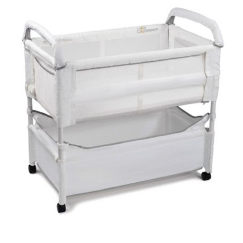 Arm's Reach Clear-Vue Co-Sleeper Bassinet - Gray