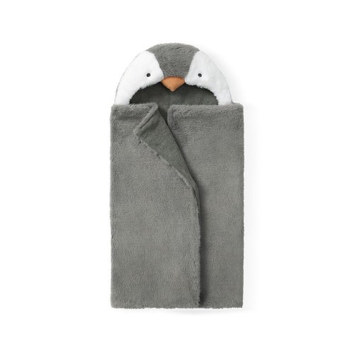Faux Fur Animal Baby Hooded Towels