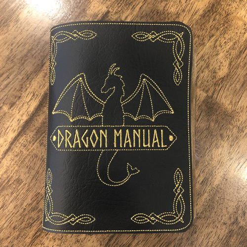 Dragon Manual - Handmade, 20 pages