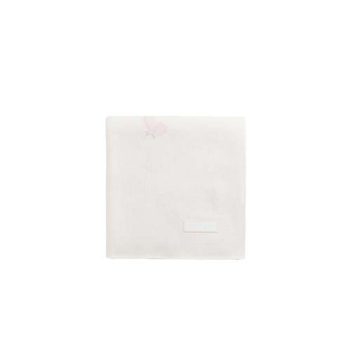 Cassie Jacquard Blanket - Egret – Jamie Kay USA