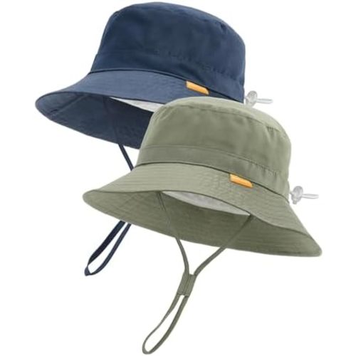 FURTALK Baby Sun Hat Toddler Boys Girls Bucket Hat for Kids 0-5 Years UPF 50+ Sun Protective Child Summer Beach Hats