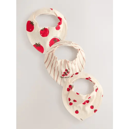 Red Tomato Baby Bibs 3 Pack