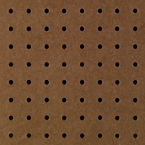 Hardboard Pegboard in Brown 47.75-in W x 95.75-in H