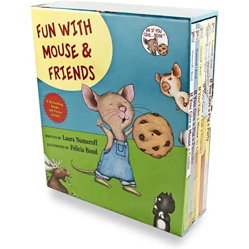 If You Give a Mouse A Cookie 6 book boxed set