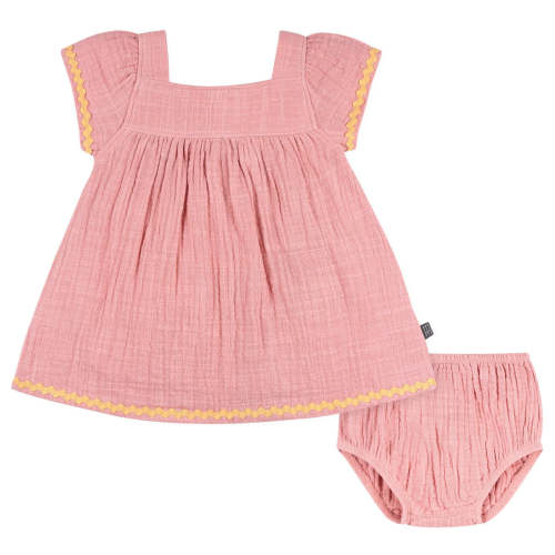 2-Piece Baby Girls Rose Elegance Dress and Diaper Cover – Gerber Childrenswear