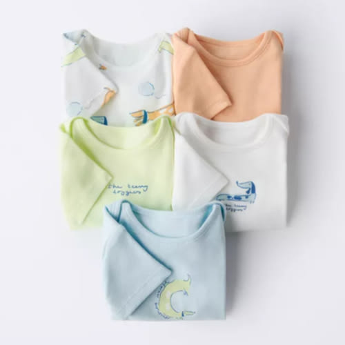 FIVE-PACK OF PUPPY BODYSUITS - Multicolored | ZARA United States