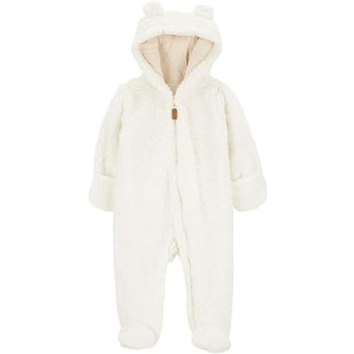 Carter's 0-9 Months Hooded Sherpa Bunting Pram