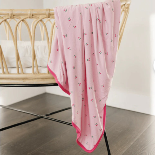 Cherry Weighted Swaddle Blanket – Pipermoon