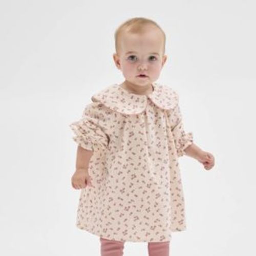 Baby Ruched Collared Bodysuit and Tights 2 Piece Set | Target Australia