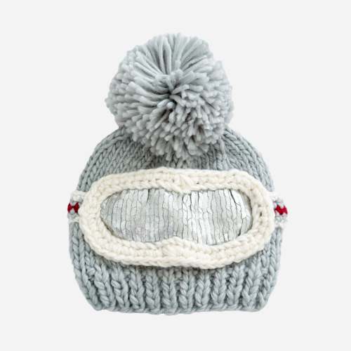 Ski Goggles Beanie, Bowie Grey