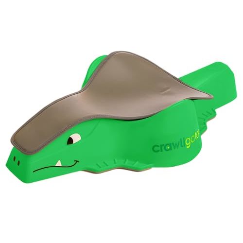 CRAWLIGATOR Tummy Time Mobility Toy for Infants 4-12 Months (Green)