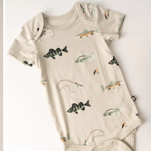 Fishing Bodysuit Onesie