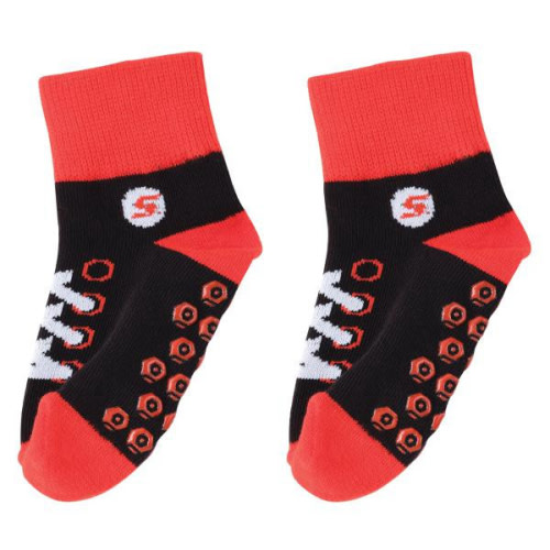 Snap On Sneaker Baby Socks