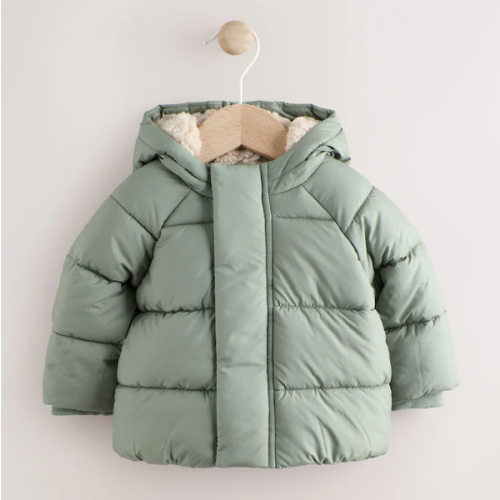 Sage Green Baby Puffer Jacket (0mths-2yrs) from Next USA