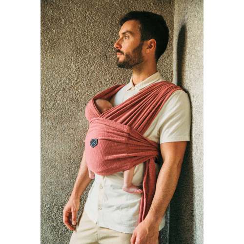 CUDDLE BAND Newborn Baby Wrap - Bordeaux