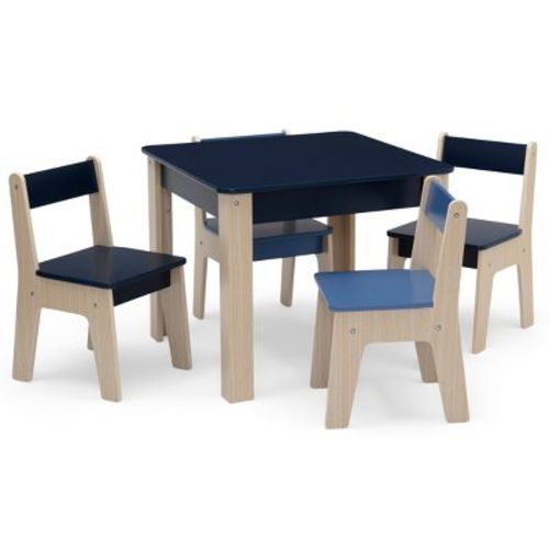 GapKids by Delta Children Table and Chair Set - Greenguard Gold Certified - 5pc