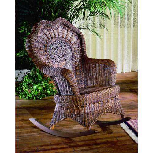 Bayou Breeze Serpentine Rocking Chair & Reviews | Wayfair