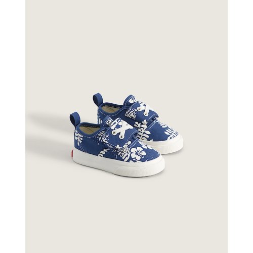 Toddler Authentic Elastic V Shoe in Blue | Vans