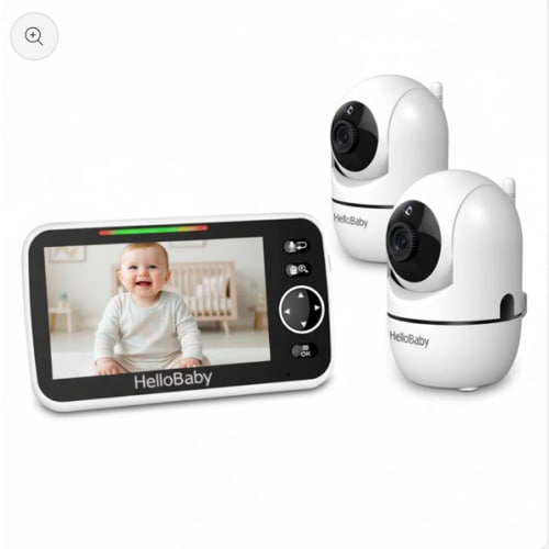 HelloBaby HB6550-2 Baby Monitor with two cameras