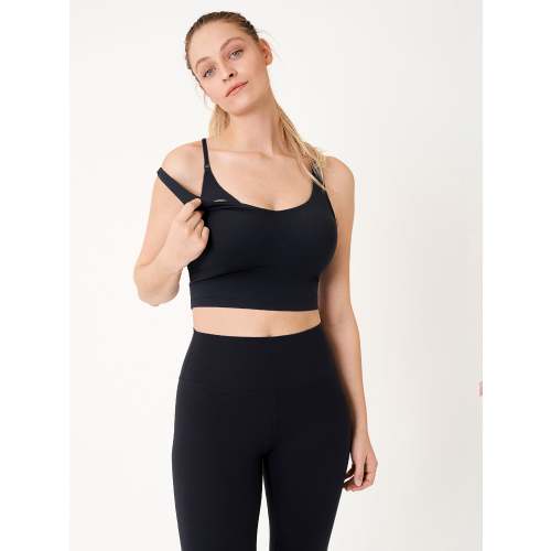 MOMANDA Women's Natrelax® Nursing Crop Tank Top - V Neck