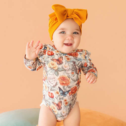 Mariposa Ruffled Bodysuit
