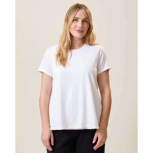 Classic Cotton Nursing T-shirt | White – Kindred Bravely