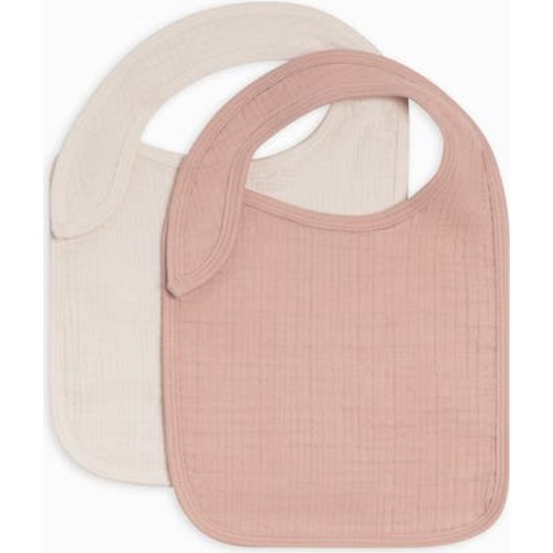 Organic 2-Pack Muslin Bibs