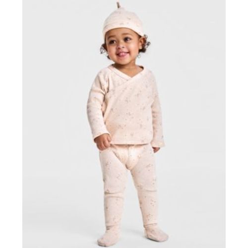 Baby Boys' or Baby Girl Ribbed Take Me Home Three-Piece Set, Macy's Exclusive