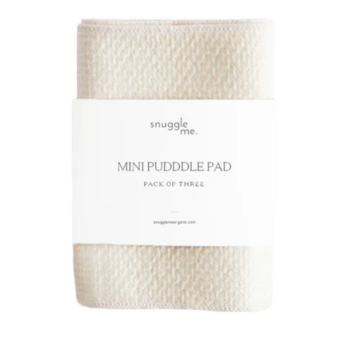 SnuggleMe Organic - Mini Puddle Pad (waterproof pad) - 3 Pack