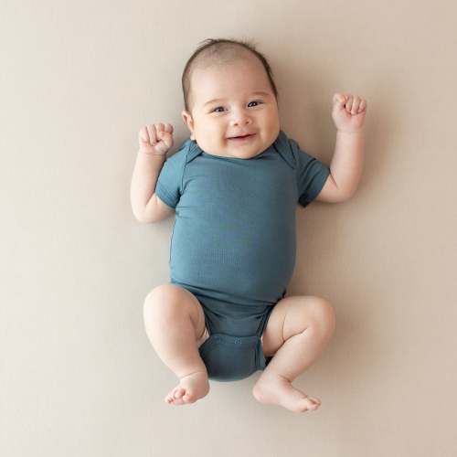 Bodysuit in Atlantic - Kyte Baby Bamboo Baby Clothes, Sleep Bags & Essentials