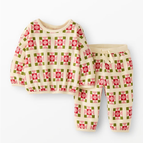 Baby Long Sleeve Waffle Top & Pants Set | Hanna Andersson
