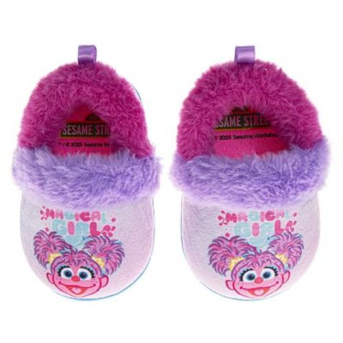Sesame Street Abby Cadabby Slippers (Infant, Toddler Sizes), Pink Fuchsia, Size: 9-10