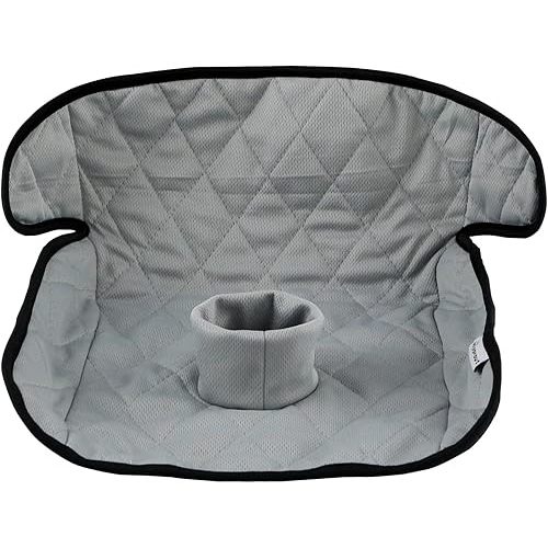 Piddle Pads, Multi-use and Leak Free Lines for Baby Stroller, High Chair & Car Seat, Waterproof Toilet Training Seat Covers for Toddles, Ultra Dry Car Seat Pad (Gray 2.0, 1 Pack)