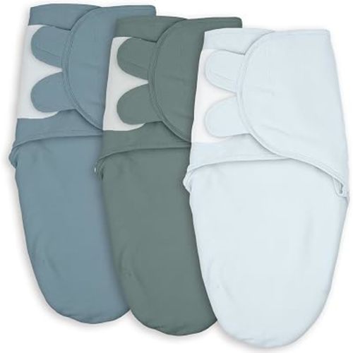 GLLQUEN BABY Swaddles for Newborns 0-3 Months, Adjustable & Easy Fastener