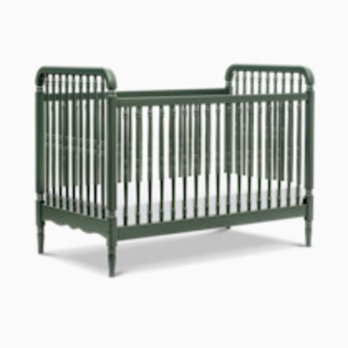 Namesake Liberty 3-in-1 Convertible Spindle Crib with Conversion Kit - Forest Green