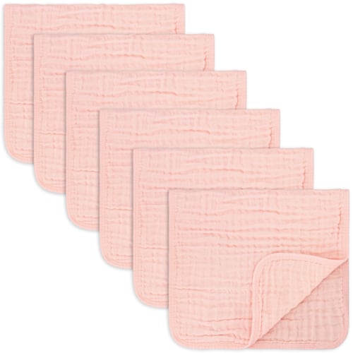 Comfy Cubs Cotton Burp Cloth, 6pk Unisex