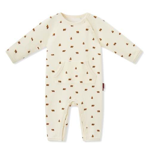 Little Bear Waffle Knit Jumpsuit