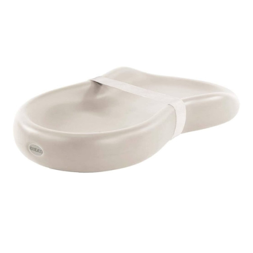 Keekaroo Peanut Changer Baby Vanilla– The Original Made in USA Easy-to-Clean Changing pad and The only Shell Over Foam, Fully Water Repellant