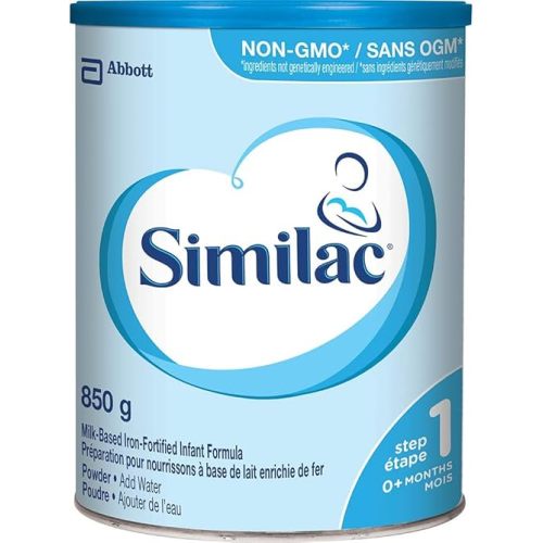 Similac Step 1 Non-GMO, Baby Formula, Powder, 850 g, 0+ Months