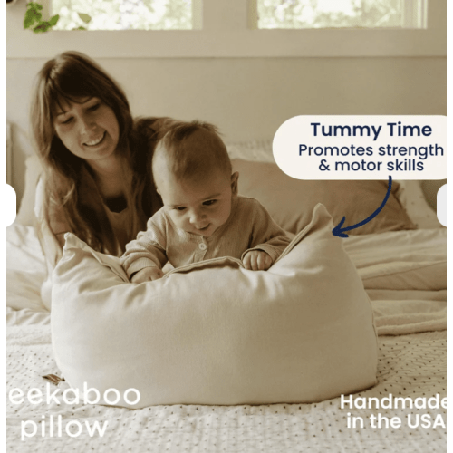 Peekaboo Pillow™ Official Site - Organic Infant Lap Pillow