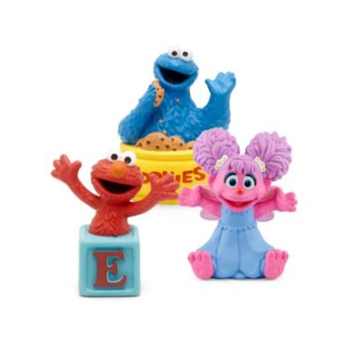 Sesame Street Elmo, Cookie Monster and Abby Cadabby Figurines, 3 Pack