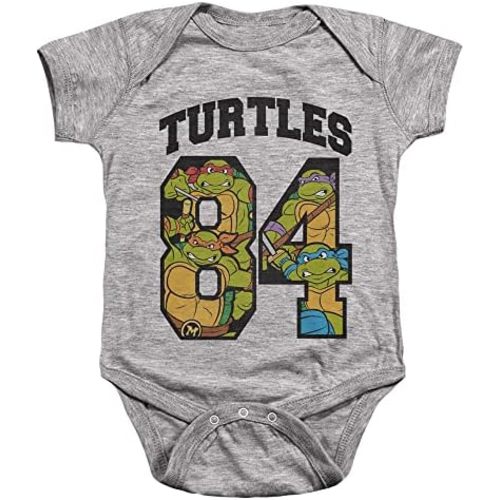 LOGOVISION TMNT Teenage Mutant Ninja Turtles Turtles 84 Unisex Infant Snap Suit for Baby