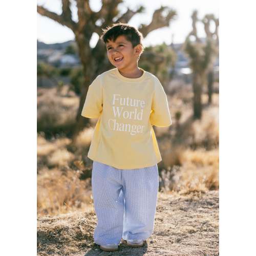 Oversized Graphic Tee- Future World Changer – Fostered Collection